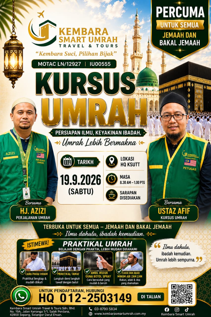 Kursus Umrah Percuma