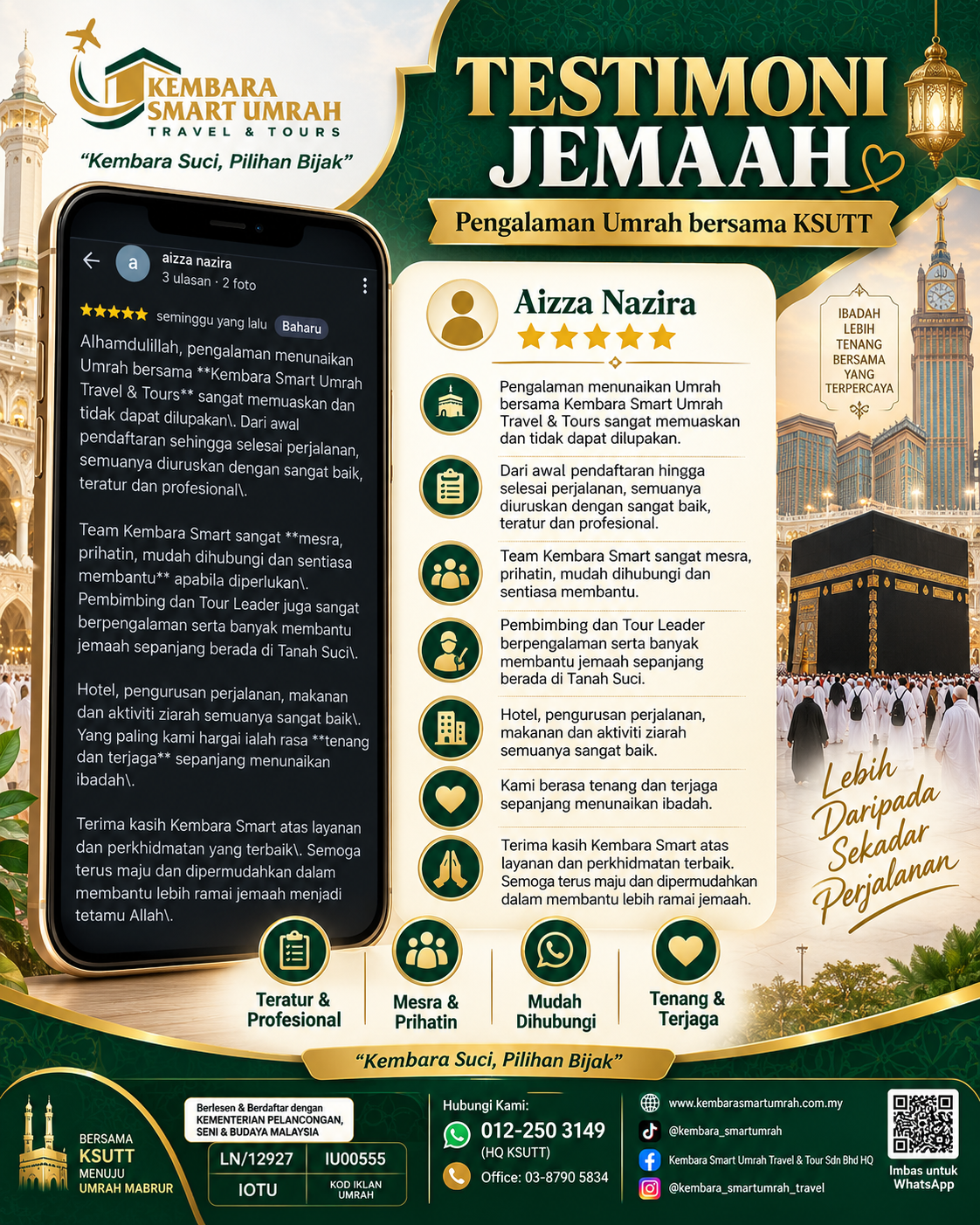 Testimoni Noor Aizaa Nazira Binti Hamdan